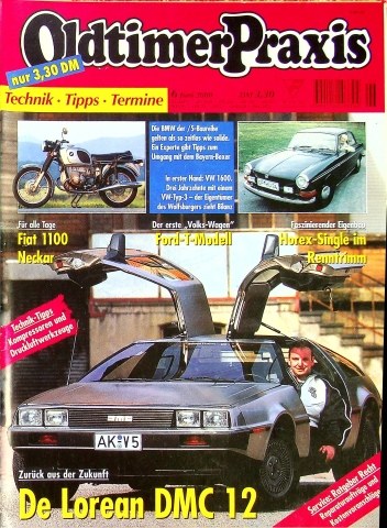 Deckblatt Oldtimer Praxis (06/2000)